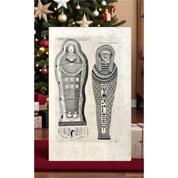 KIRCHER, Athanasius. - SPHINX MYSTAGOGA, Siver DIATRIBE HIEROGLYPHICA, Qua Mumiae, ex Memphiticis Pyramidum adytis erutae… 