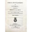 MACEDO, José Agostinho de. - JORNAL ENCYCLOPEDICO DE LISBOA. Coordenado por P. J. A. de M. (José Agostinho de Macedo). Tomo I (e II).