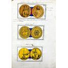 MANUSCRITO. BERNARDO LOPES FERNANDES. Manuscrito de Numismática e Medalhística.