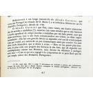 MANUSCRITOS. GARNIER, Abade. - MÉMOIRE SUR LES MÉDAILLES PORTUGAISES. Lisboa, 1 de outubro de 1782. In-8º de 36 folhas.  Junto com: MÉMOIRE SUR LES MONNOIES DE PORUGAL. POUR SERVIR DE REPONSES AUX QUESTIONS PROPOSÉES PAR MONSEIGNEUR LE DUC DE PRASLIN. In-4º de 14 folhas.