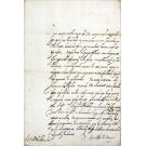 MANUSCRITO. D. Rodrigo da Cunha (1577-1643), Arcebispo de Braga e Lisboa. 