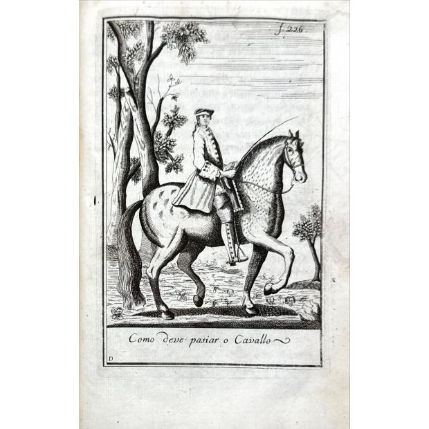 PONA, Joseph de Barros Paiva e Moraes. - MANEJO REAL, ESCOLA MODERNA DA CAVALLARIA DA BRIDA