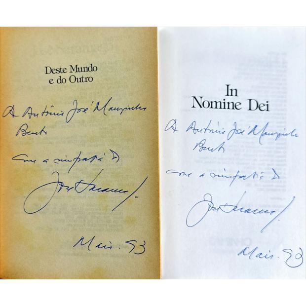 SARAMAGO, José. - 2 obras. Assinadas. 2ª edições. 