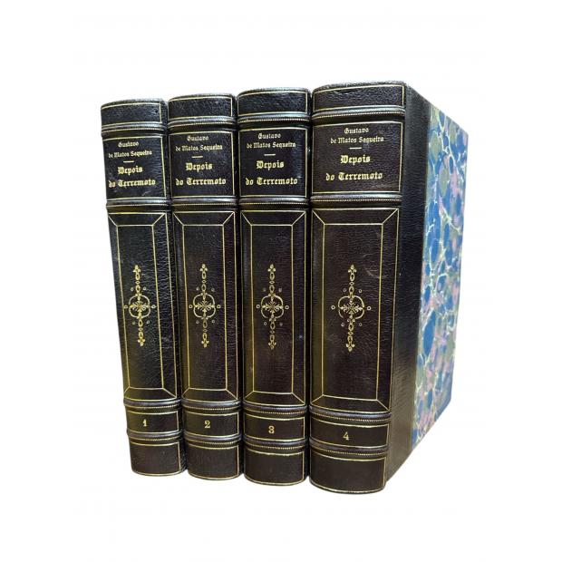 SEQUEIRA, Gustavo de Matos. - DEPOIS DO TERRAMOTO. Subsídios para a História dos Bairros Ocidentais de Lisboa. Vol. I (ao IV). 