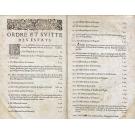 AVITY, Pierre d'. (Davity). - LES ESTATS EMPIRES ET PRINCIPAVTEZ DV MONDE. Representez par la description des paÿs, m urs des habitans, richesses des provinces, les forces, le gouvernement, la religion et les princes qui ont gouverné chacun estat. Auec l'origine de toutes les religions et de tous les cheualiers et ordres militaires. 