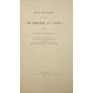 BENALCANFOR, Visconde de. - DEUX CHAPITRES DU LIVRE 