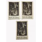 BRITO, J. J. Gomes de. - RUAS DE LISBOA. Notas para a história das vias públicas lisbonenses. Obra postuma. Revista e prefaciada por António Baião. Volume Primeiro (ao Volume Terceiro). 