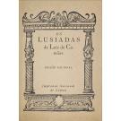CAMÕES, Luis de. -  OS LUSIADAS. Edição nacional.