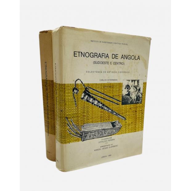 ESTERMANN, Padre Carlos. - ETNOGRAFIA DE ANGOLA (Sudoeste e Centro). Coletânea de artigos dispersos. Volume I (Volume II). 