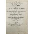 LAVATER, Jean Gaspard. - 2 obras: