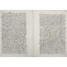 Manuscrito - PADRE INÁCIO DE MASCARENHAS.