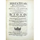 MENDES, Luis Antonio de Oliveira. - MEMORIA ANALITICO-DEMONSTRATIVA DA MAQUINA DE DILATAÇAO, E DE CONTRAÇÃO offerecida ao Serenissimo Senhor D. João, Principe do Brasil... JUNTO COM: Tentativas ou Ensaios, em que se tem entrado o autor da maquina de Dilatação, e de Contracção e da memoria-demonstrativa della.