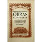 MIRANDA, Francisco Sá de. - OBRAS COMPLETAS. Texto fixado, notas e prefácio pelo Prof. M. Rodrigues Lapa. Volume I (e II). 