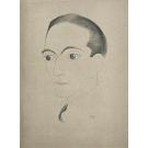 NEGREIROS, José Almada. - PIERROT E ARLEQUIM, peronagens de Theatro. Ensaios de dialogo seguidos de commentarios por... com um autoretrato dois figurinos um desenho allusivo e motivo da capas.