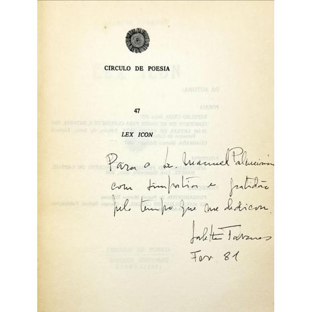 TAVARES, Salette. - LEX ICON.