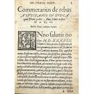 TEIVE, Diogo de. - COMENTARIUS DE REBUS IN INDIA APUD DIUM GESTIS ANNO SALUTIS NOSTRAE. 