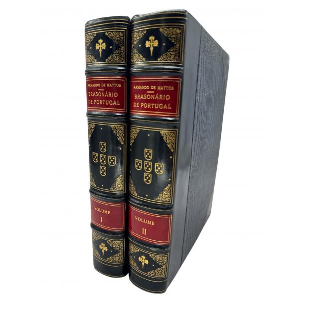 MATTOS, Armando de. - BRASONÁRIO DE PORTUGAL. Volume I (e II).
