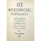 VEIGA, Pedro. - OS MODERNISTAS PORTUGUESES. Escritos públicos, proclamações e manifestos, coordenados por Petrus que imaginou a obra e a dirigiu e deu à estampa. Vol. I (ao VI). 