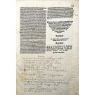 AQUINO, São Tomás de. - PRIMA SECUNDAE OPERUM SANCTI THOMAE AQUINATIS. ANGELICI Doctoris, diui Thomae Aquinatis Summae theologiae prima secundae, reuerendiss. Do. Thomae de Vio, commentarijs illustrata. Parte I (e II)
