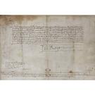 MANUSCRITO. ARQUIVO DA FAMILIA TÁVORA. 54 Manuscritos. Séc. XIV ao XIX