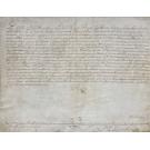 MANUSCRITO. ARQUIVO DA FAMILIA TÁVORA. 54 Manuscritos. Séc. XIV ao XIX