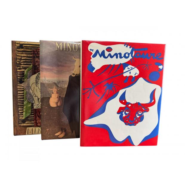 MINOTAURE 1933 - 1939. Reedição dos 13 números em 3 volumes. 
