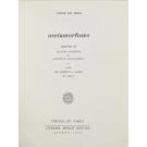 SENA, Jorge de. - METAMORFOSES seguidas de Quatro Sonetos a Afrodite Anadipomena e com um posfácio e notas do autor.