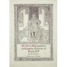 VINDEL, Francisco. - EL ARTE TIPOGRAFICO EN ESPAÑA DURANTE EL SIGLO XV. Sevilla e Granada. Introduccion de Manuel Sanchez Mariana.