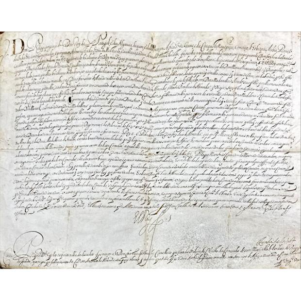 MANUSCRITO. D. FILIPE III. 1633