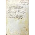 MANUSCRITO. D. JOÃO V. 1738