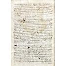 MANUSCRITO. D. JOÃO III. Francisco Pereira Coutinho. Brasil. 1534. Treslado do Séc. XVIII.