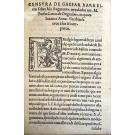 BARREIROS, Gaspar. - CENSURAS DE GASPAR BARREIROS sobre quatro liuros intitulados em M. Portio Catam De Originibus, em Beroso Chaldaeo, em Manethon Aegyptio & em Q. Fabio Pictor Romano. 