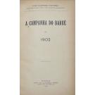 COUTINHO, João de Azevedo. - A CAMPANHA DO BARUÉ EM 1902. 