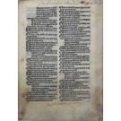 INCUNÁBULO. ANCONA. Augustinus de. - SUMMA DE POTESTATE ECCLESIASTICA. (Edição de Paulus de Bergamo).