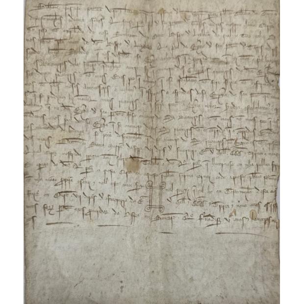 MANUSCRITO. MANDADO DO BISPO D. JOÃO. 1301 (era de 1339)