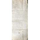 MANUSCRITO. CARTA DE VENDA. SANTARÉM. 1462.