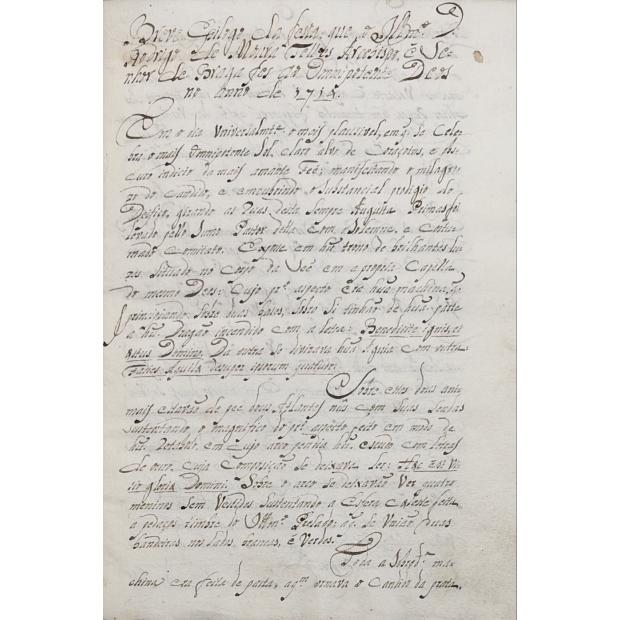 MANUSCRITO. MISCELANEA. Séc. XVIII. De carácter religioso, literário, histórico, satírico, ladainhas aos judeus, etc… 