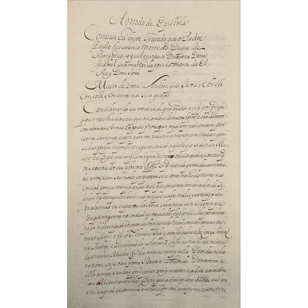 MANUSCRITO. MISCELANEA. Séc. XVIII. 40 obras sobre as traições ao Rei D. João II. 