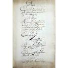 MANUSCRITO. FORMULÁRIO DOS TRATAMENTOS DE COMO SE DEVEM FAZER AS CARTAS. Séc. XVIII.
