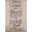 MANUSCRITO. FORMULÁRIO DOS TRATAMENTOS DE COMO SE DEVEM FAZER AS CARTAS. Séc. XVIII.