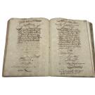 MANUSCRITO. FORMULÁRIO DOS TRATAMENTOS DE COMO SE DEVEM FAZER AS CARTAS. Séc. XVIII.