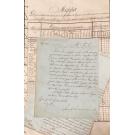 MANUSCRITO. Mapas de exportação e importação da Alfandega de Lisboa e Angola.