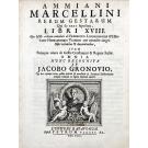 MARCELLINI, Ammiani. - RERUM GESTARUM qui de XXXi supersunt, Libri XVIII. 