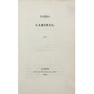 GARRETT, J. B. de Almeida. - FOLHAS CAHIDAS. 