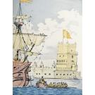 ALAVX, Jean-Pavl. - VASCO DA GAMA OV L'EPOPÉE DES PORTVGAIS AVX INDES. Texte de... Illvstré d'aqvarelles de Gvstave Alavx et de docvments anciens. 