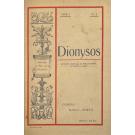 DIONYSOS. Revista Mensal de Filosofia, Ciência e Arte 1ª série, nº 1 (nº 5). 