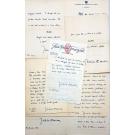 JÚLIO DANTAS. 6 Cartas manuscritas para o Ministro Gustavo Cordeiro Ramos.