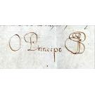 MANUSCRITO. D. MARIA - PRINCIPE REGENTE D. JOÃO VI. VILLA RICA (Brasil). 1794