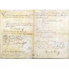 MANUSCRITO. D. MARIA - PRINCIPE REGENTE D. JOÃO VI. VILLA RICA (Brasil). 1794