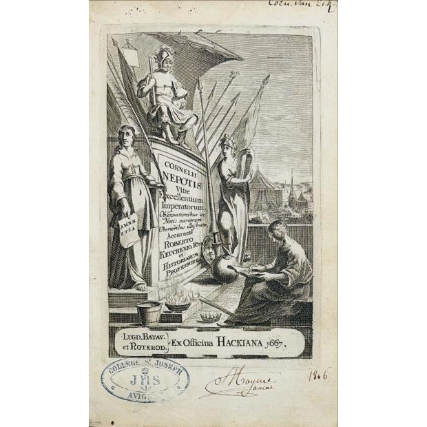 NEPOS, Cornelius. - VITAE EXCELLENTIUM IMPERATORIUM, observationibus ac notis variorum uberioribus illustratae